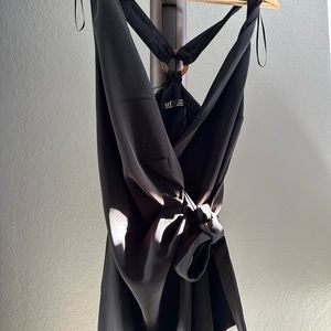 Zara black mini dress